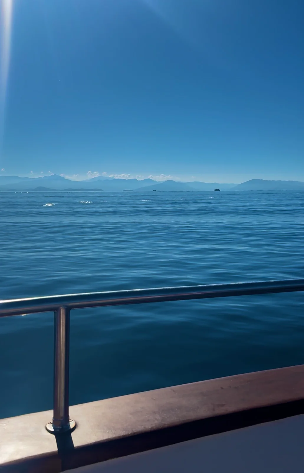 Departure from Corfu Port